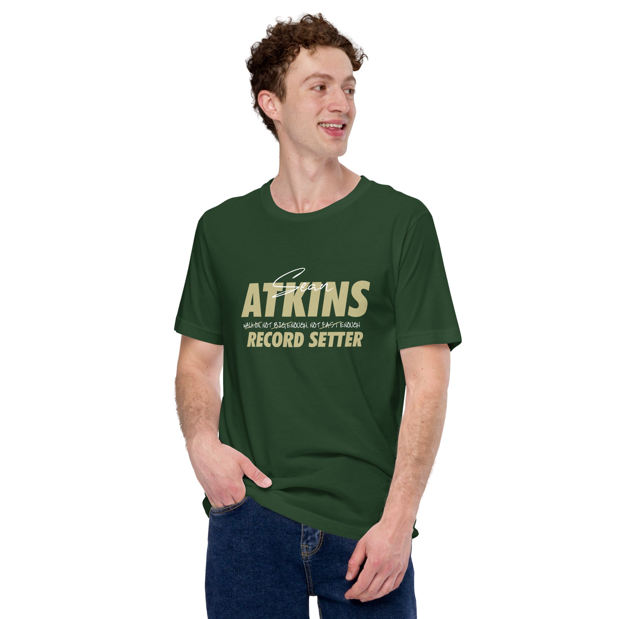 #38 Sean Atkins - Record Setter - Unisex t-shirt