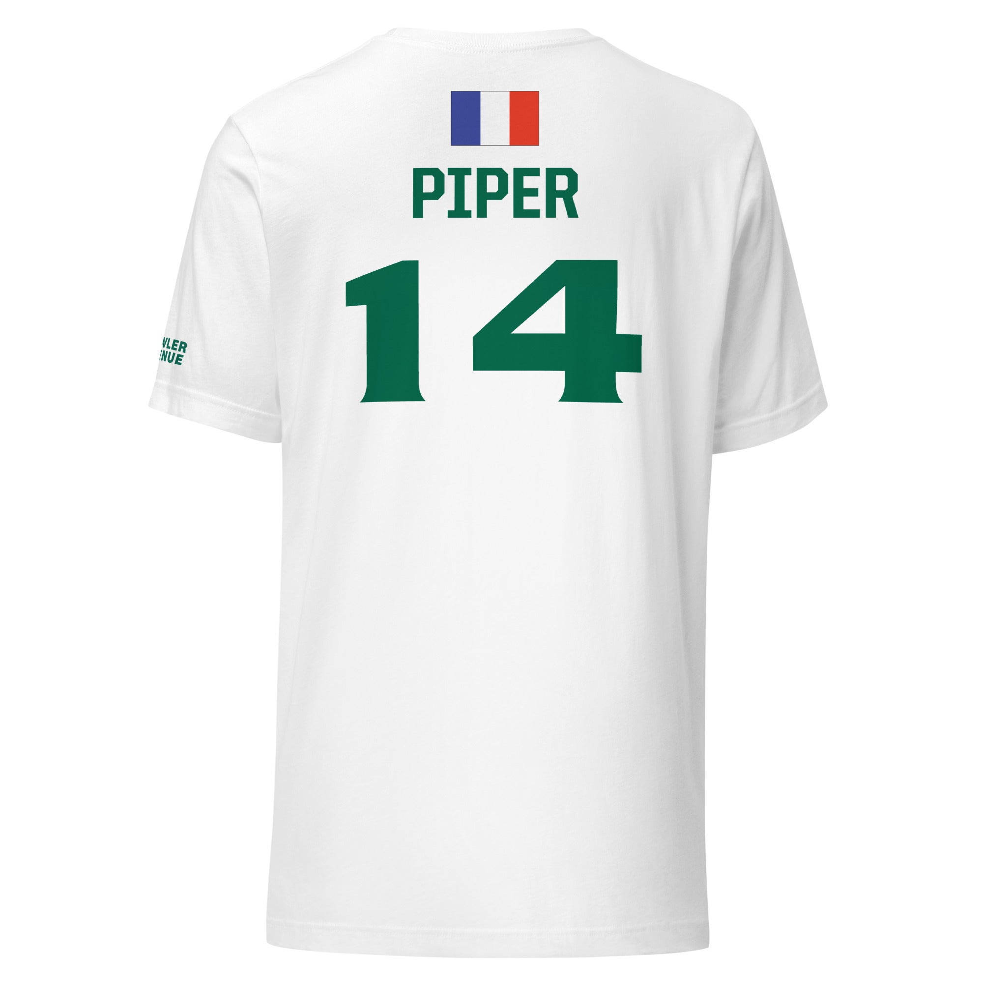 #14 Ines Piper - France - Unisex Jersey Shirt