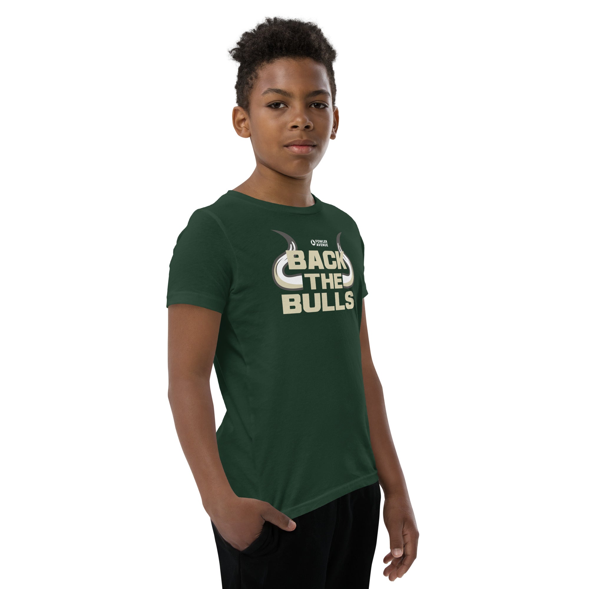 Back The Bulls - Youth Short Sleeve T-Shirt